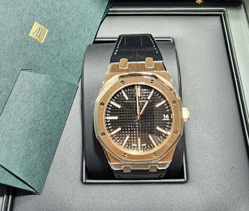 UNWORN 2023 Audemars Piguet Royal Oak Selfwinding 18KT Rose Gold 15510OR.OO.D002CR.02