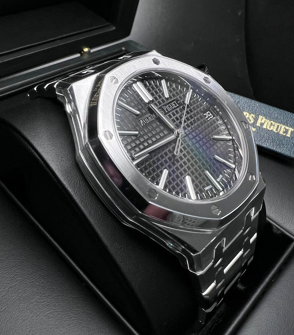 UNWORN 2023 Audemars Piguet Royal Oak 41mm Black Dial 15510ST.OO.1320ST.07