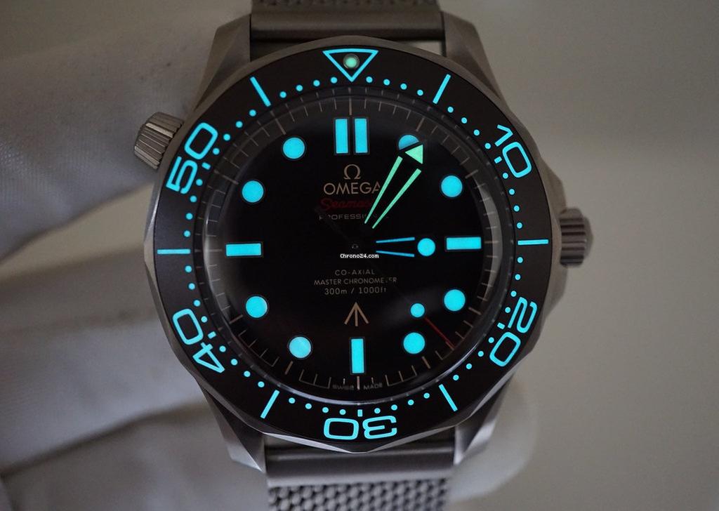 Omega Seamaster Diver 300 M NEW 2024 Seamaster Diver 300M 007 James Bond 'No Time to Die'