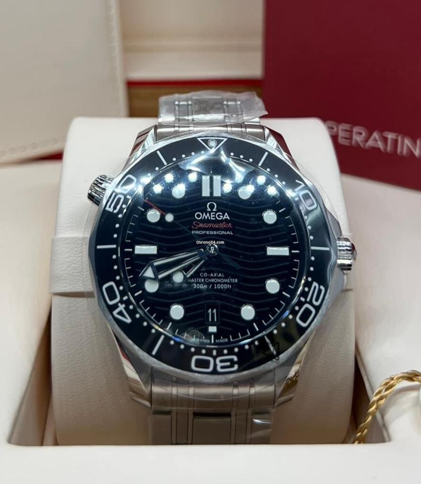 Omega Seamaster Diver 300 M NEW 2024 Seamaster Diver 300M BLACK DIAL 210.30.42.20.01.001