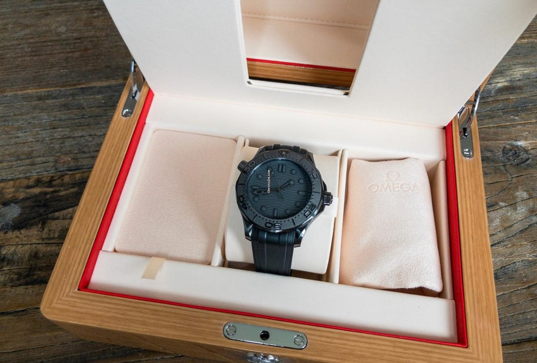 Omega Seamaster Diver 300 M NEW 2024 Seamaster Diver 300M Co-Axial Master Chronometer 43.5 MM Black Black