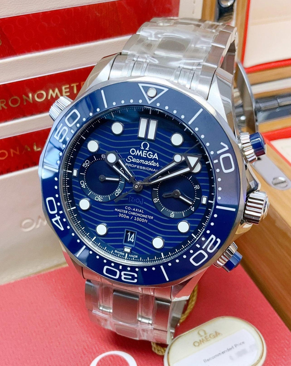 Omega Seamaster Diver 300 M NEW 2024 Seamaster Diver 300M Chronograph