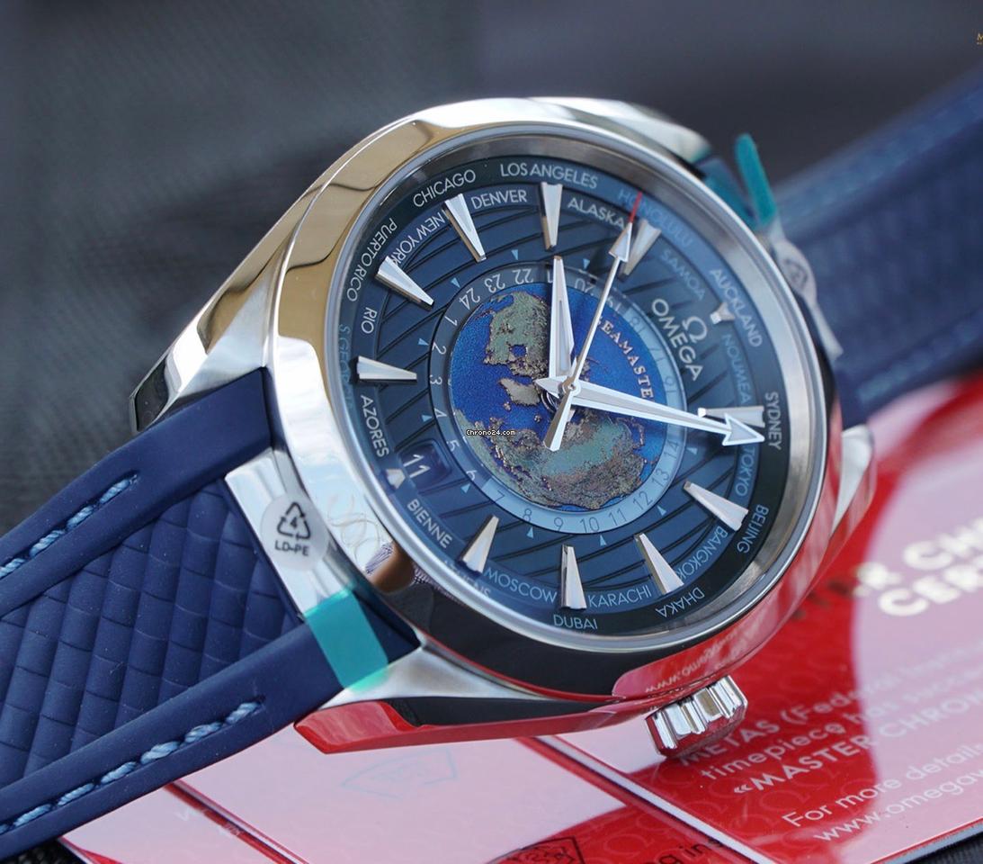 Omega Seamaster Aqua Terra NEW 2024 Seamaster Aqua Terra 150m WORLDTIMER GMT