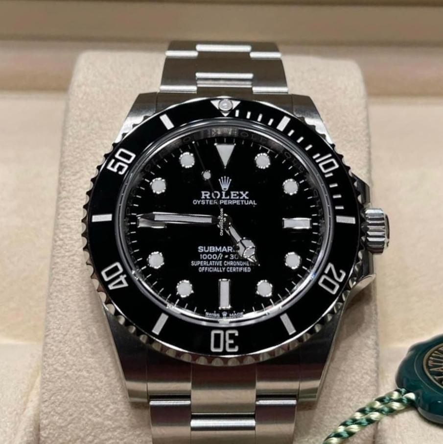 Rolex Submariner (No Date) NEW 2024 Submariner 41mm No Date 124060