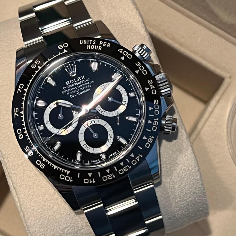 Rolex Daytona NEW 2023 Daytona 116500LN Black Dial