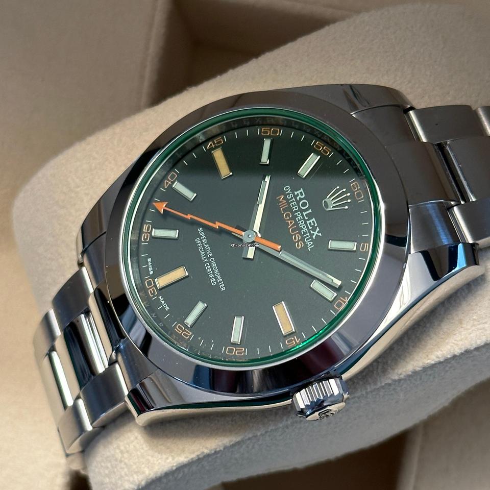 Rolex Milgauss NEW 2023 Milgauss BLACK DIAL 116400GV