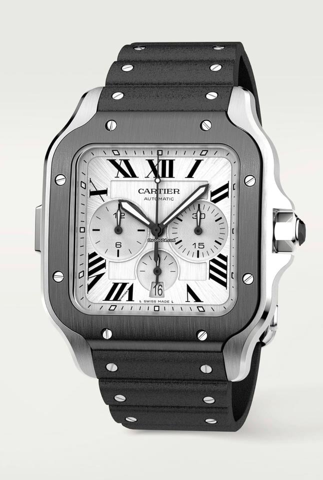 Cartier Santos NEW 2023 Santos Chronograph WSSA0017
