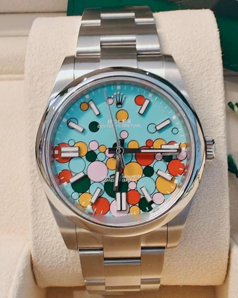 Rolex Oyster Perpetual 41 NEW 2024 Oyster Perpetual 41 CELEBRATION DIAL