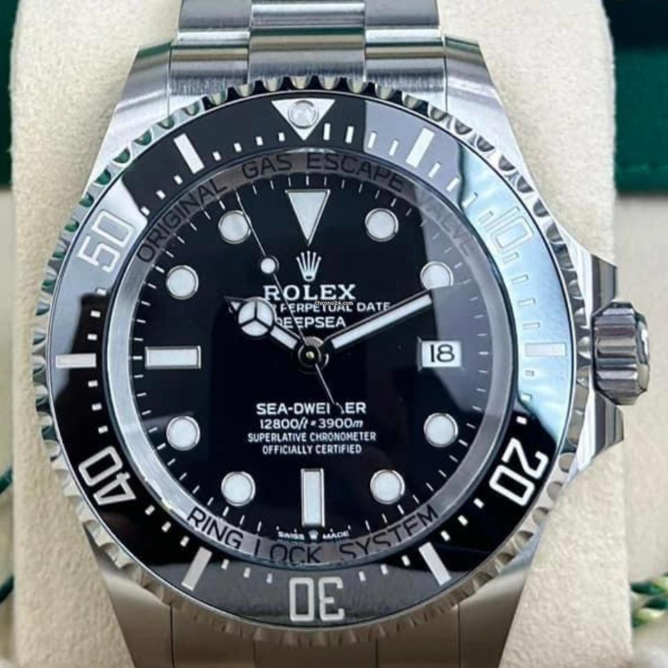 UNWORN 2024 Rolex Sea-Dweller Deepsea BLACK DIAL 136660