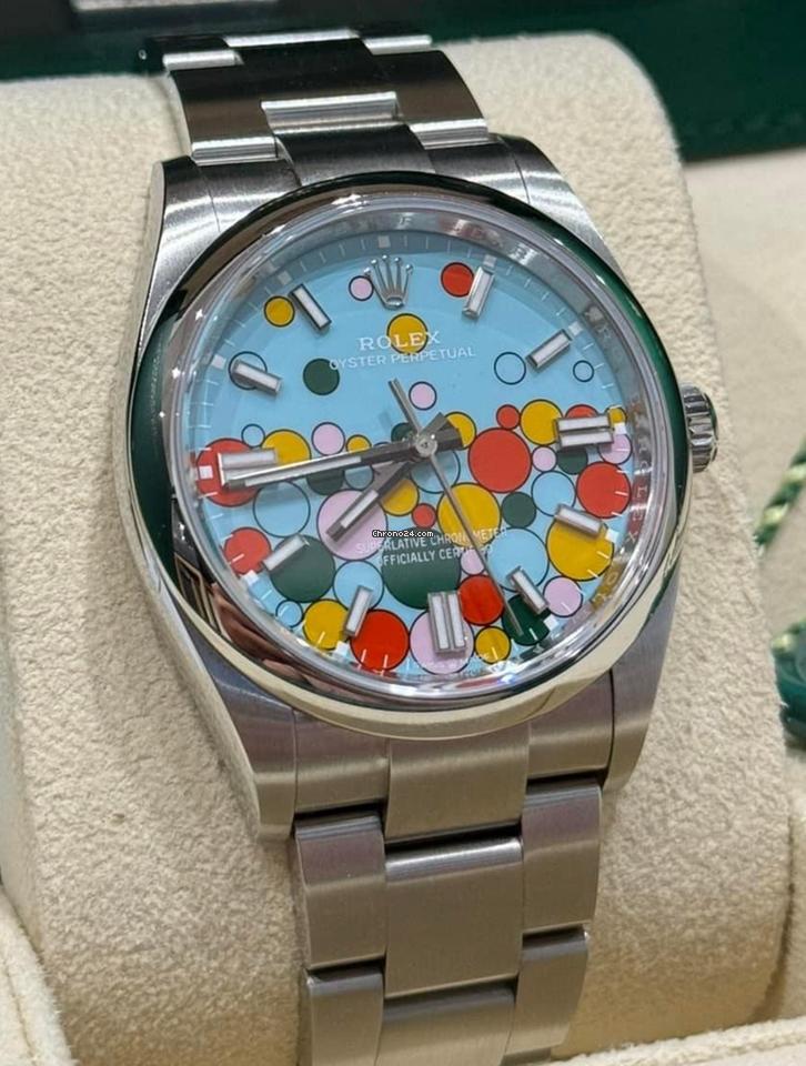 Rolex Oyster Perpetual 36 NEW RELEASE 2023 Oyster Perpetual 36 CELEBRATION DIAL