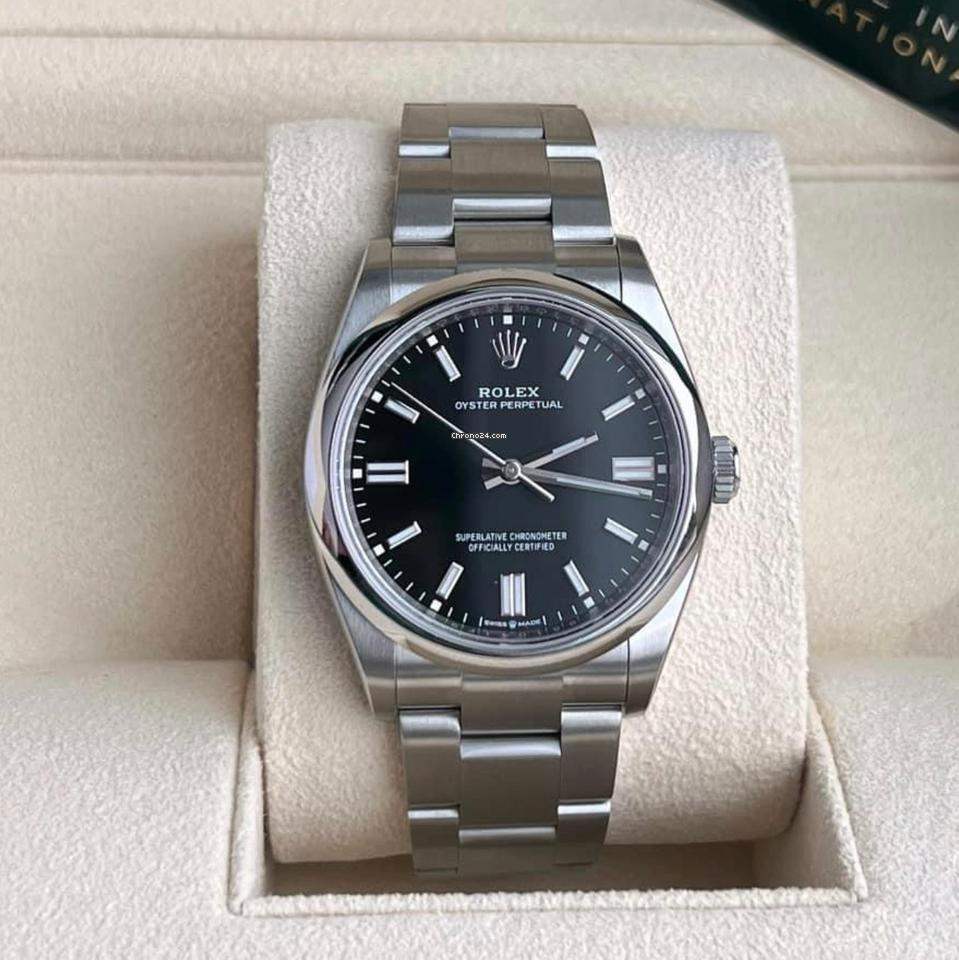 Rolex Oyster Perpetual 36 NEW 2023 Oyster Perpetual 36 BRIGHT BLACK
