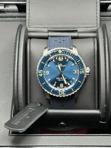 Blancpain Fifty Fathoms NEW RELEASE 2024 Fifty Fathoms Automatique 42MM 5010 12B40 O64B