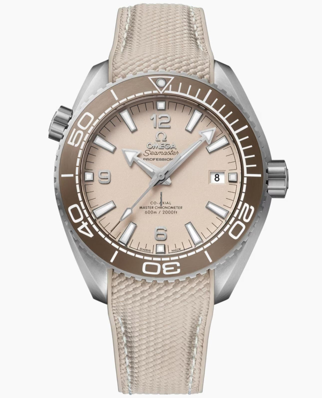 Omega Seamaster Planet Ocean NEW 2024 Seamaster Planet Ocean 600M 43.5mm LINEN DIAL