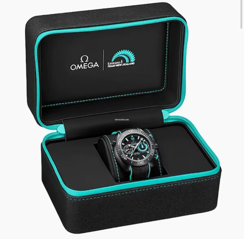 Omega Seamaster Planet Ocean Chronograph NEW 2024 Seamaster Planet Ocean Chronograph Entz Deep Black