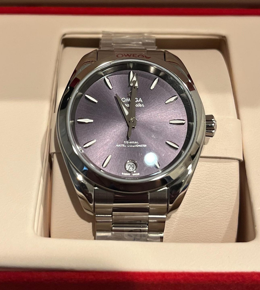 Omega Seamaster Aqua Terra NEW 2024 Seamaster Aqua Terra Shades Purple 150M
