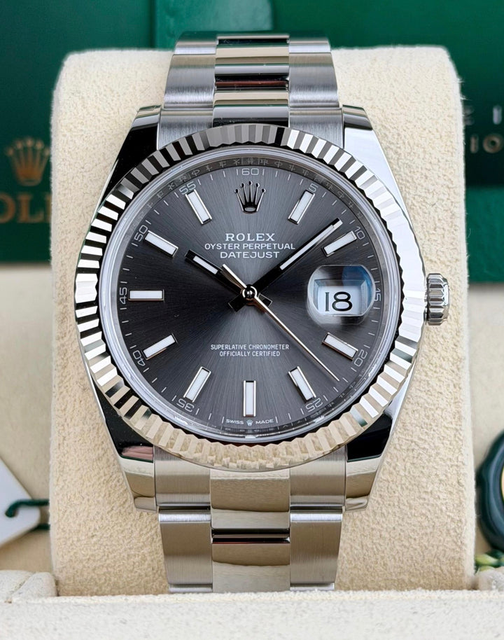 Rolex Datejust 41 Slate Dial Oyster 126334 Unworn 2026