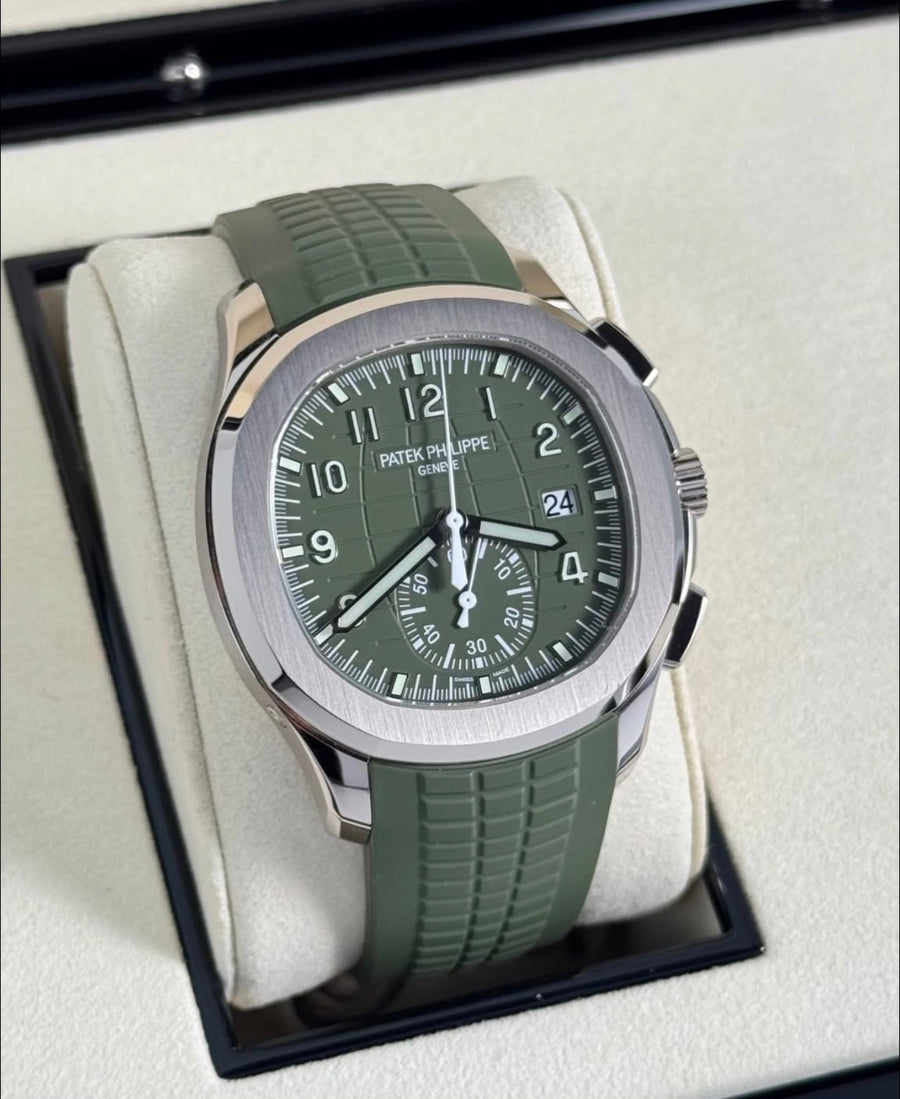Patek Philippe Aquanaut Green Dial 5968G-010