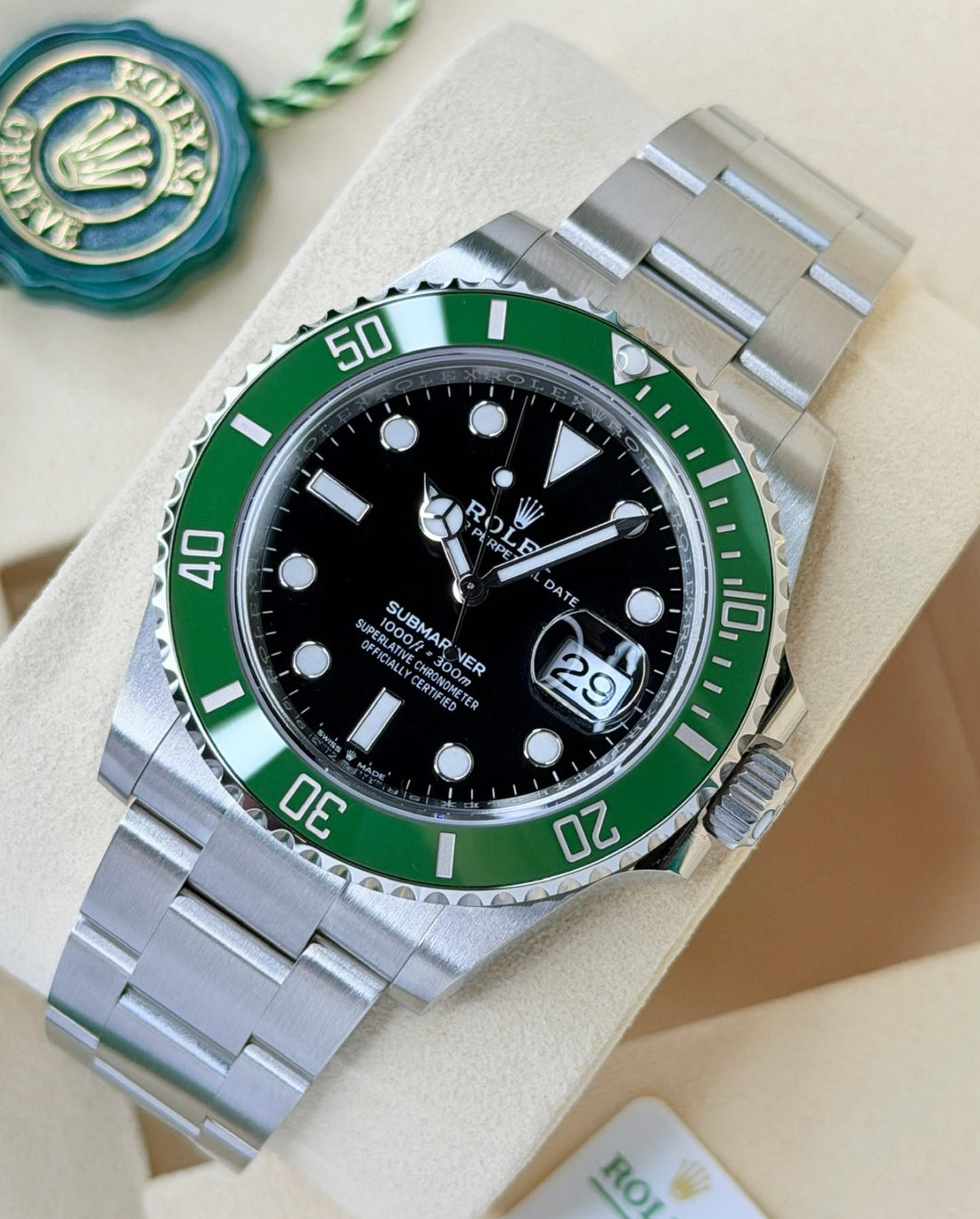 Rolex Submariner Date UNWORN 2025 MKII Bezel Submariner Date 41mm “Starbucks” 126610LV