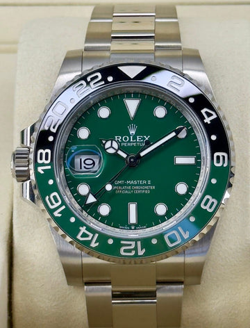 Rolex GMT-Master II "Sprite" 40mm Green Ceramic Dial Cerachrom Bezel Oyster Bracelet - 126729VTNR | 2025 Model