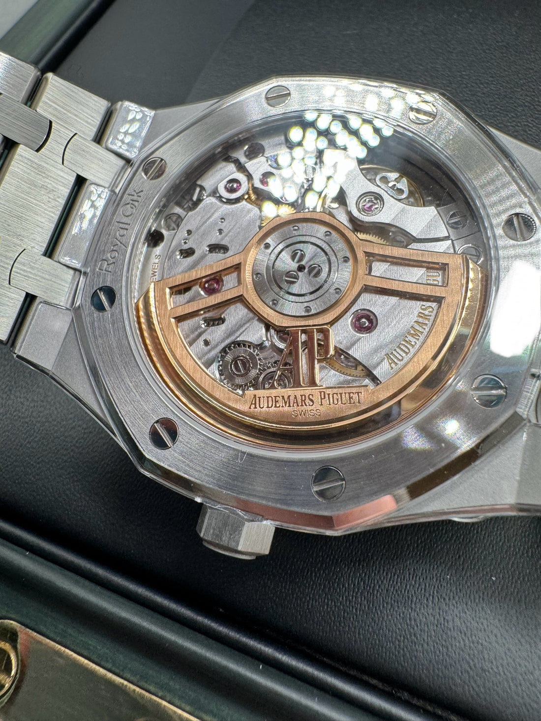 UNWORN 2023 Audemars Piguet Royal Oak Self Winding Watch 41mm White Dial 15510ST.OO.1320ST.08