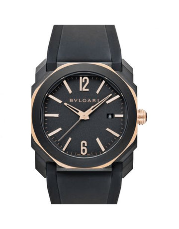 Octo L'Originale Automatic Black Dial Men's Watch
