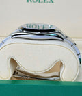 Rolex Datejust 41 126300 Wimbledon dial, left-side case profile