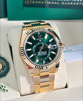 Rolex Sky-Dweller 42 Bright Green Dial Oyster Bracelet 336938