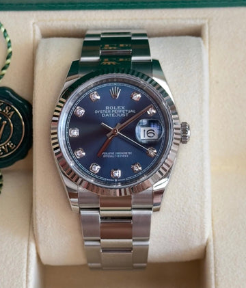Rolex Datejust 36 UNWORN 2025 Datejust 36 BLUE DIAMOND OYSTER 126234