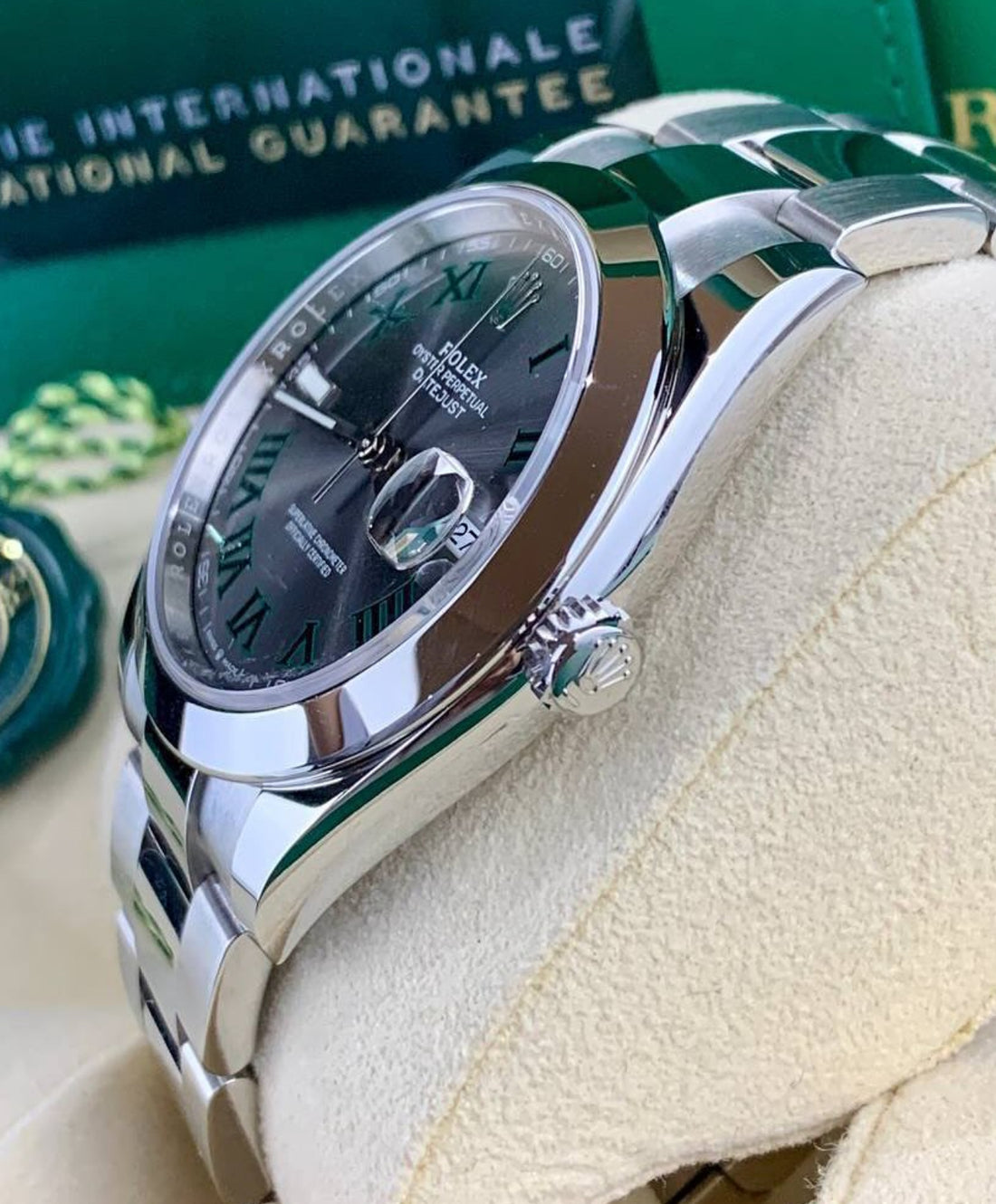 Rolex Datejust 41 UNWORN 2025 Datejust 41 Wimbledon Dial 126300