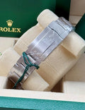 Rolex Oyster Perpetual 36 reference 126000 wrapped Oystersteel Oyster bracelet and clasp viewed from the rear