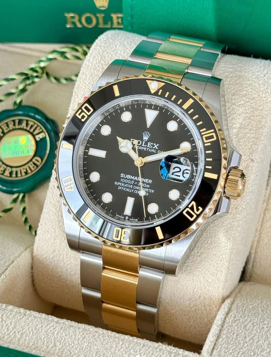 UNWORN 2024 Rolex 126613LN Submariner Date, 41mm Stainless Steel and 18KT Gold