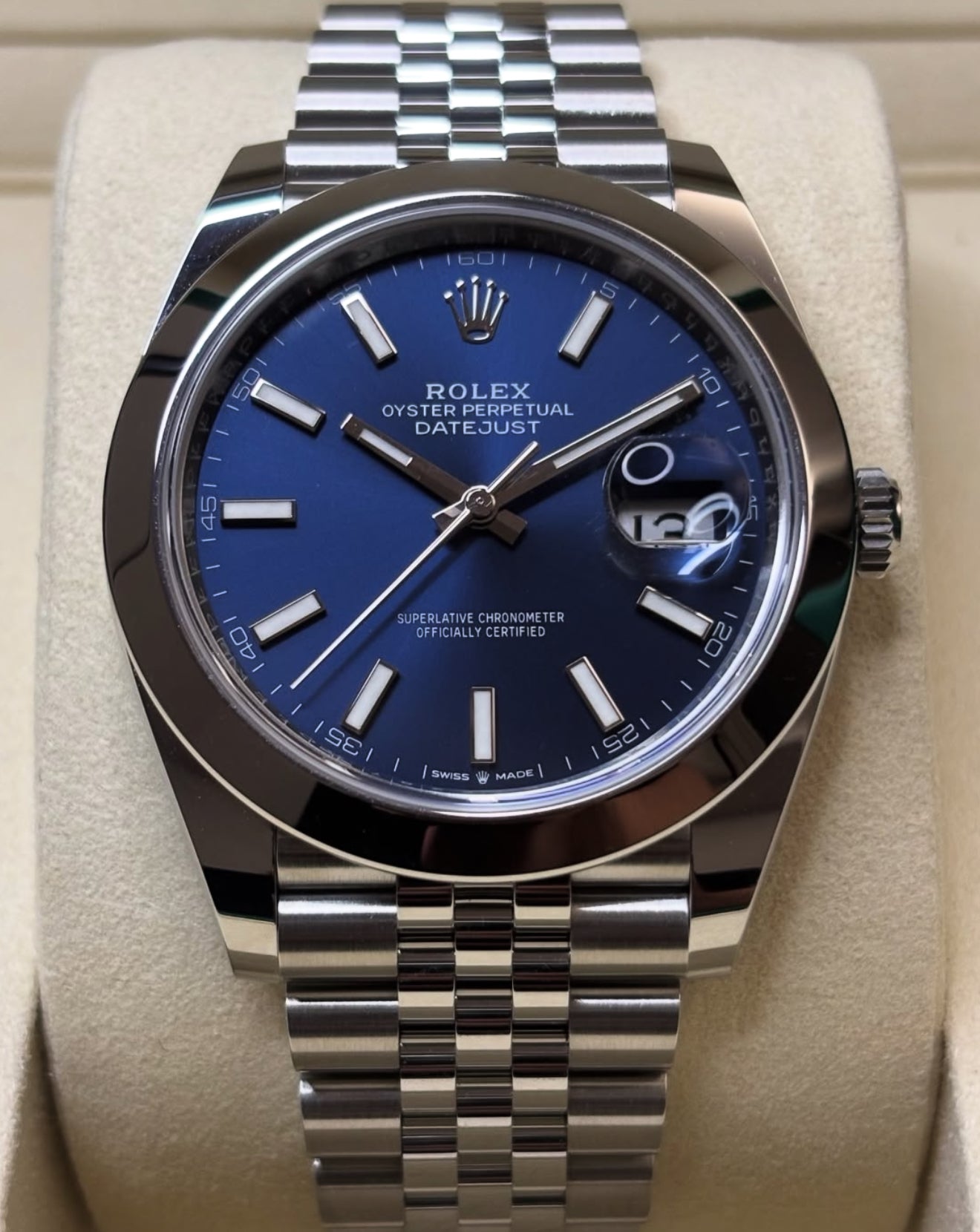 Rolex Datejust 41 UNWORN 2025 Datejust 41 BLUE JUBILEE 126300