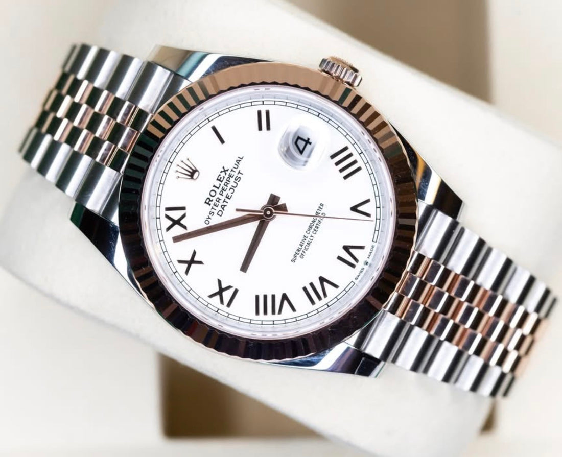 Rolex Datejust 41 WHITE ROMAN DIAL JUBILEE 126331 UNWORN NEW RELEASE 2026
