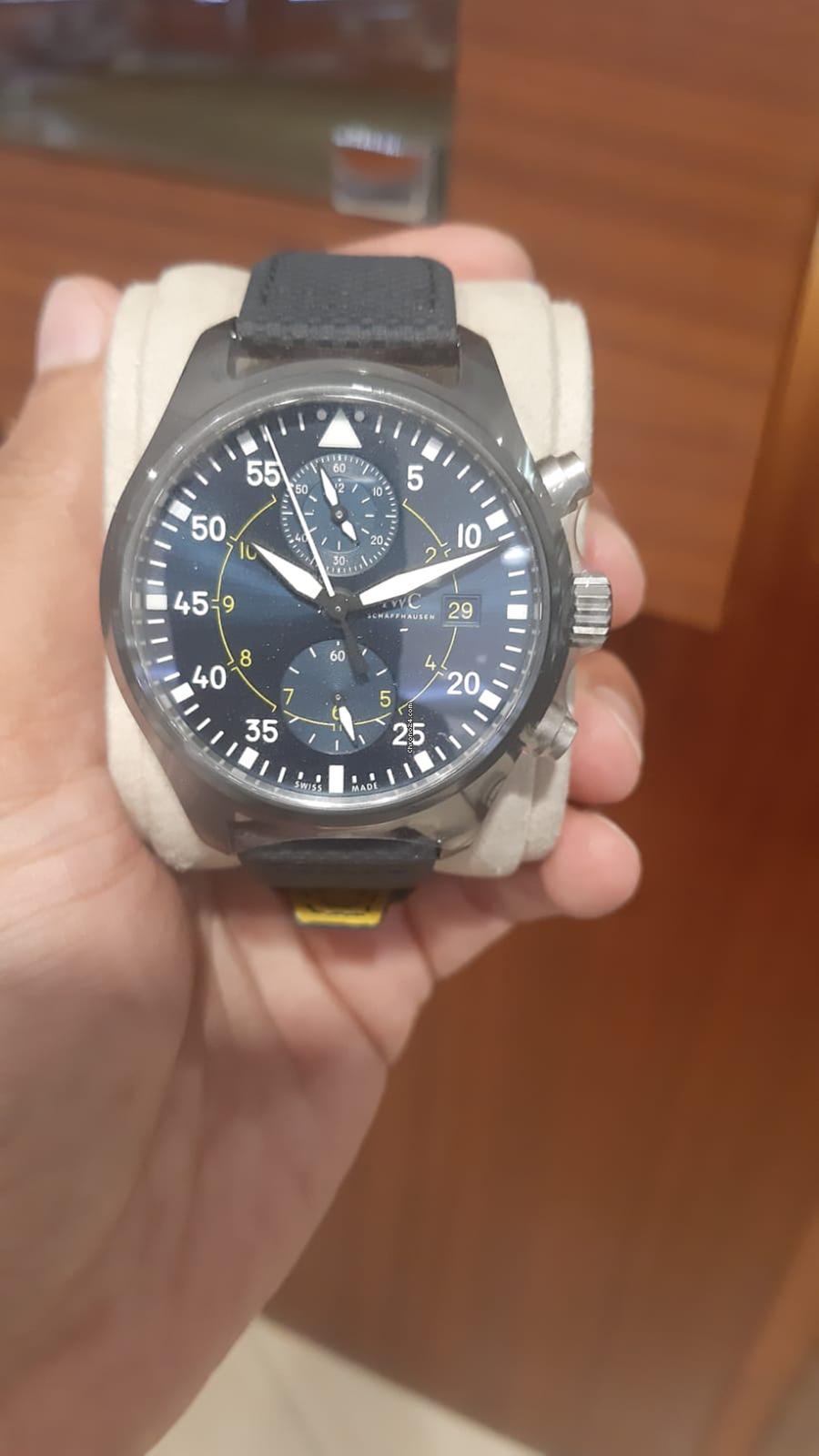IWC Pilot Blue Angels Pilot's Watch Edition Chronograph