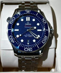 Omega Seamaster Diver 300 M NEW 2024 Seamaster Diver 300m BLUE DIAL 210.30.42.20.03.001