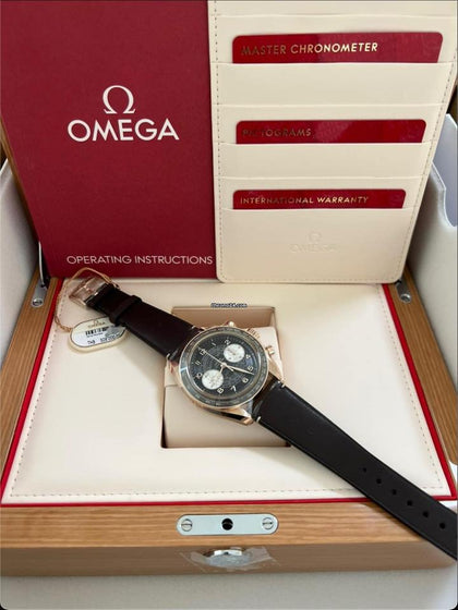 Omega Speedmaster NEW 2026 Bronze Gold Chronoscope 43mm