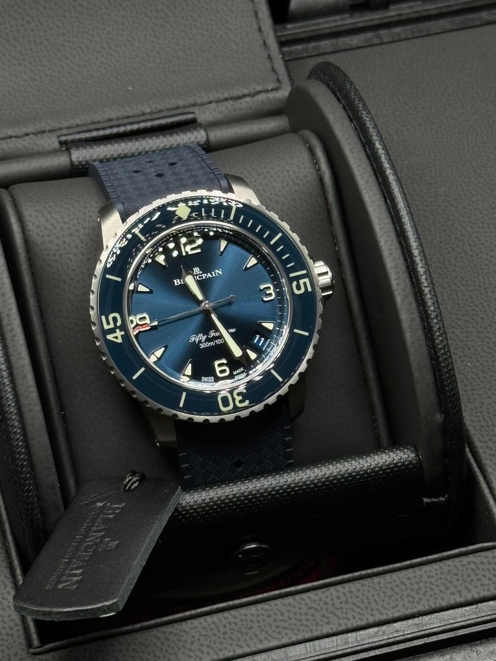 Blancpain Fifty Fathoms Automatique 42MM Blue Dial 5010 12B40 O64B