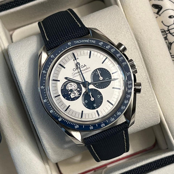 Omega Speedmaster Silver Snoopy Award 50th Anniversary