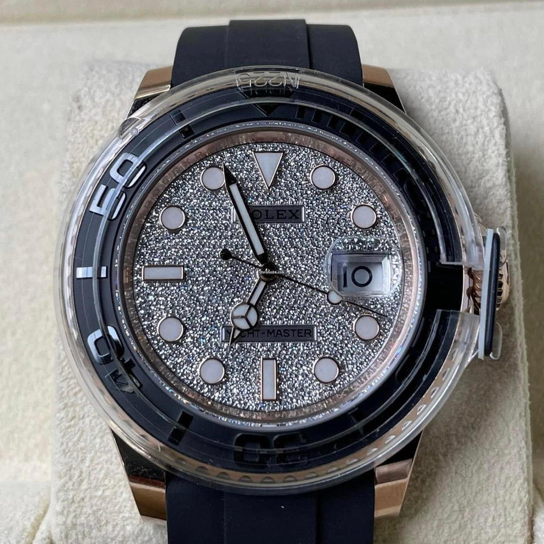 Rolex Yacht-Master 40 NEW 2023 Yacht-Master 40 PAVE DIAMOND DIAL