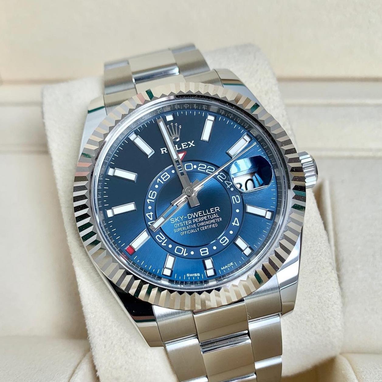Rolex Sky-Dweller NEW 2023 Sky-Dweller BLUE OYSTER 326934