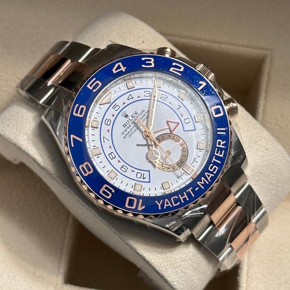 Rolex Yacht-Master II NEW 2023 Yacht-Master II 116681 18KT Rose Gold & Stainless Steel