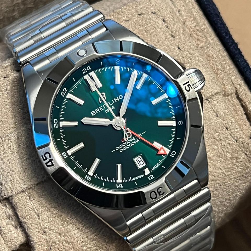 Breitling Chronomat GMT NEW 2024 Chronomat Automatic GMT 40 GREEN