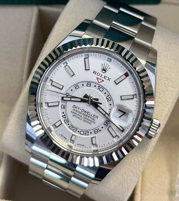 Rolex Sky-Dweller NEW 2023 Sky-Dweller WHITE DIAL 326934