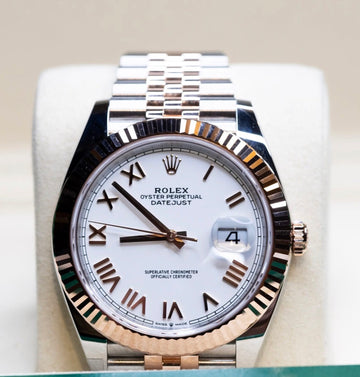 Rolex Datejust 41 WHITE ROMAN DIAL JUBILEE 126331 UNWORN NEW RELEASE 2026