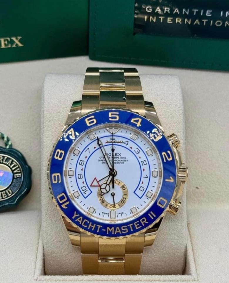 Rolex Yacht-Master II NEW 2023 Yacht-Master II 18KT Yellow Gold