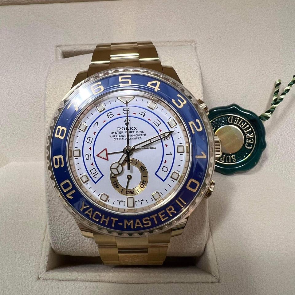 Rolex Yacht-Master II NEW 2023 Yacht-Master II 18KT Yellow Gold