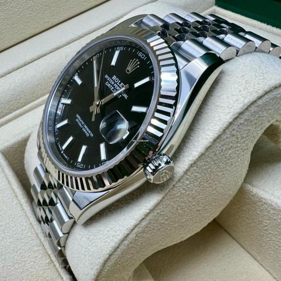 Rolex Datejust 41 NEW 2024 Datejust 41 BRIGHT BLACK JUBILEE 126234