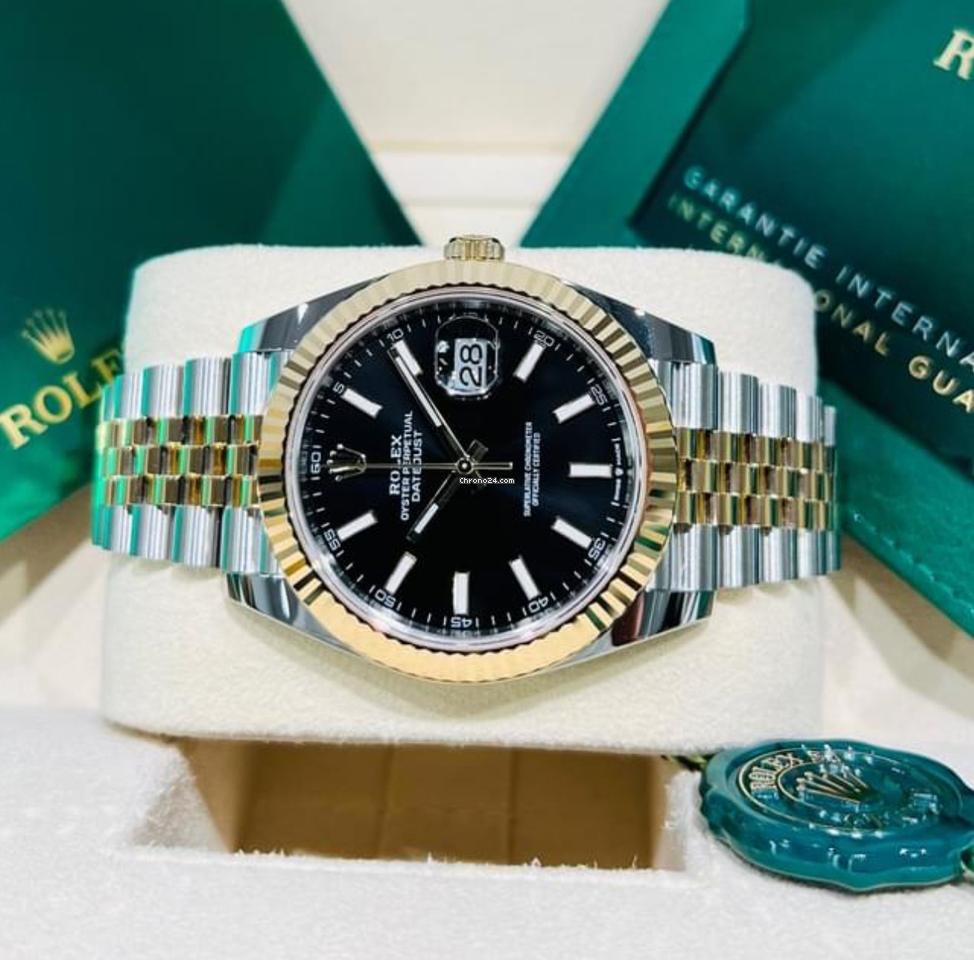 Rolex Datejust 41 NEW 2024 Datejust 41 BRIGHT BLACK DIAL 126333