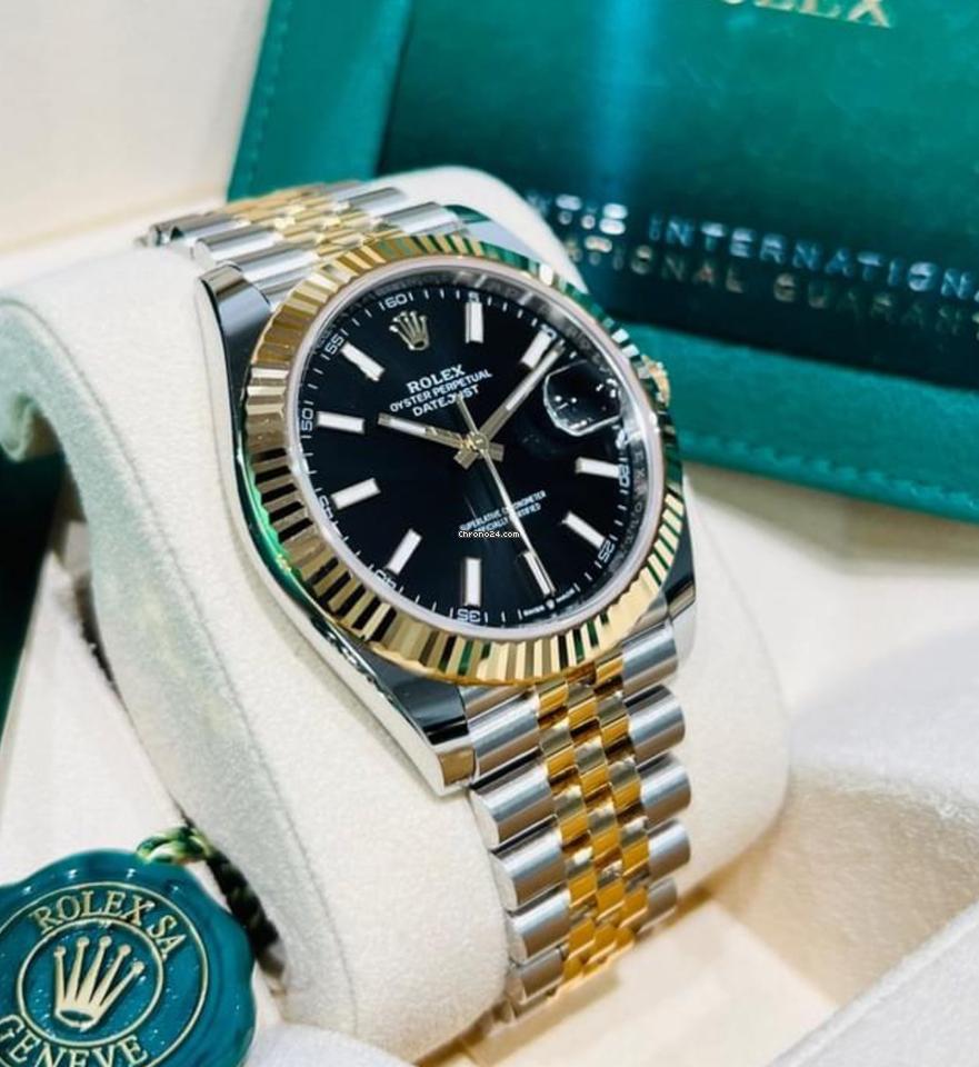 Rolex Datejust 41 NEW 2024 Datejust 41 BRIGHT BLACK DIAL 126333