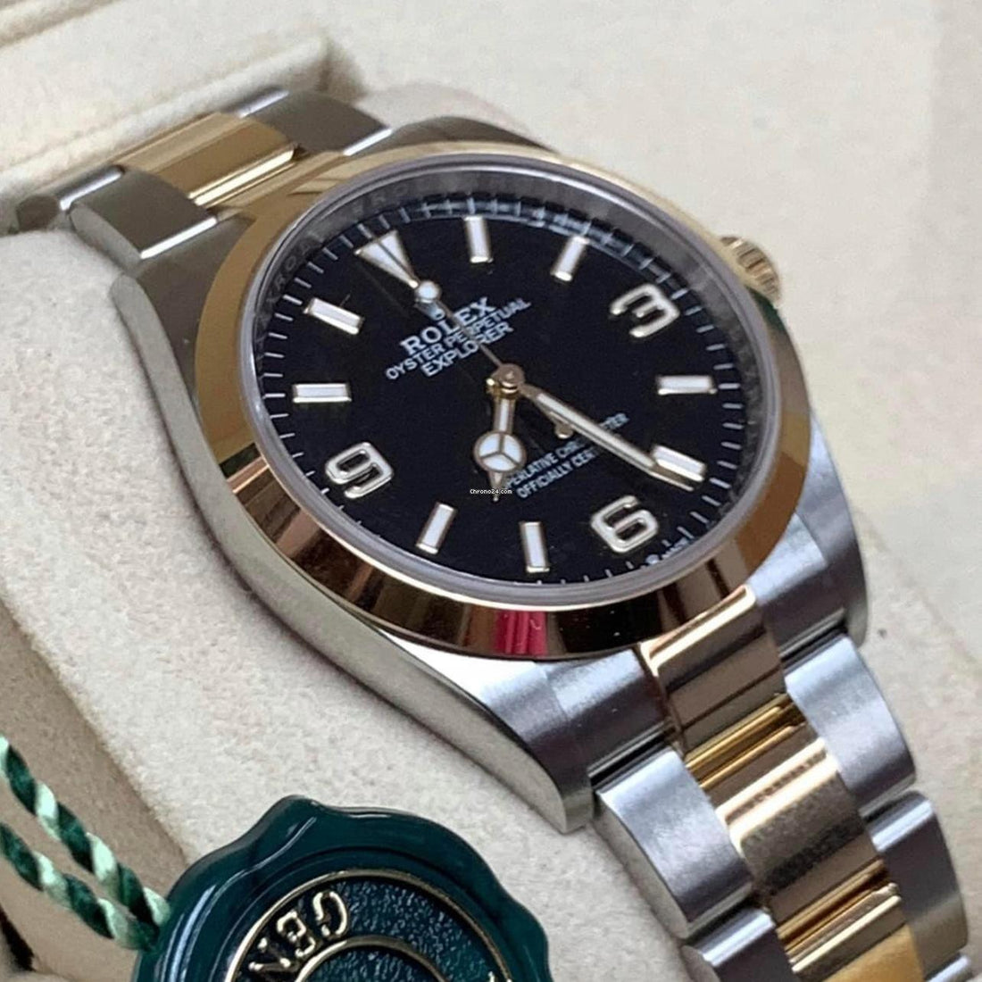 Rolex Explorer NEW 2022 Explorer 36mm 18KT/SS
